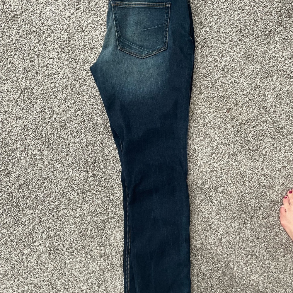 Dark Blue Denim Jeans
